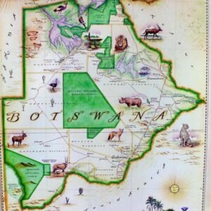 Botswana Map